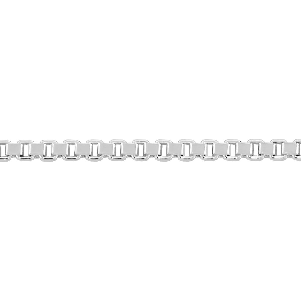 Chaîne Alyze Argent Blanc