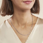 Cha&icirc;ne Clementine Argent Blanc - Chaines Femme | Histoire d&rsquo;Or