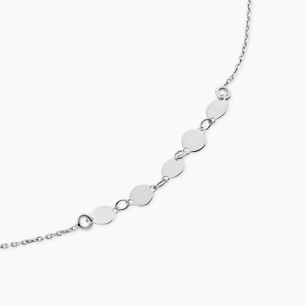 Collier Poenui Argent Blanc - Colliers fantaisie Femme | Histoire d&rsquo;Or