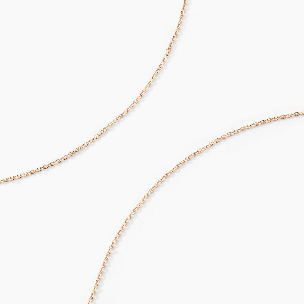 Collier Claudine Argent Rose - Chaines Femme | Histoire d&rsquo;Or
