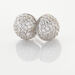 Boucles D'oreilles Puces Perta Argent Blanc Oxyde De Zirconium - Boucles d'oreilles fantaisie Femme | Histoire d’Or