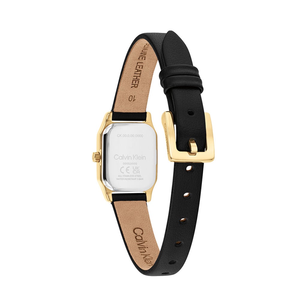 Montre Calvin Klein Soft Form Noir - Montres Femme | Histoire d&rsquo;Or