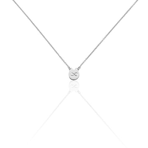 Collier Shereen Argent Blanc - Colliers fantaisie Femme | Histoire d’Or