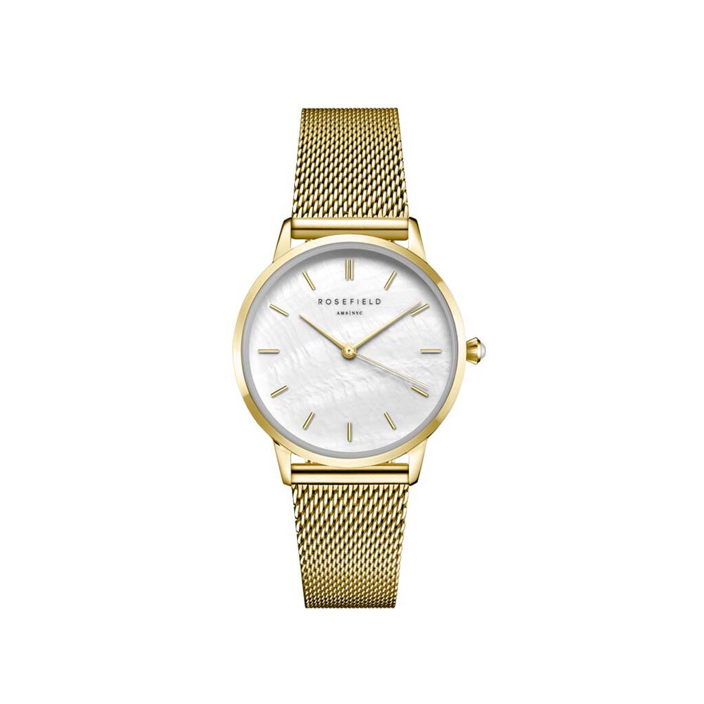 Montre Rosefield Pearl Edit Blanc