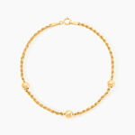 Bracelet Cordelia Or Jaune - Bracelets cha&icirc;ne Femme | Histoire d&rsquo;Or