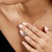 Collier Argent Iban Spinelles Oxydes De Zirconium - Colliers fantaisie Femme | Histoire d’Or