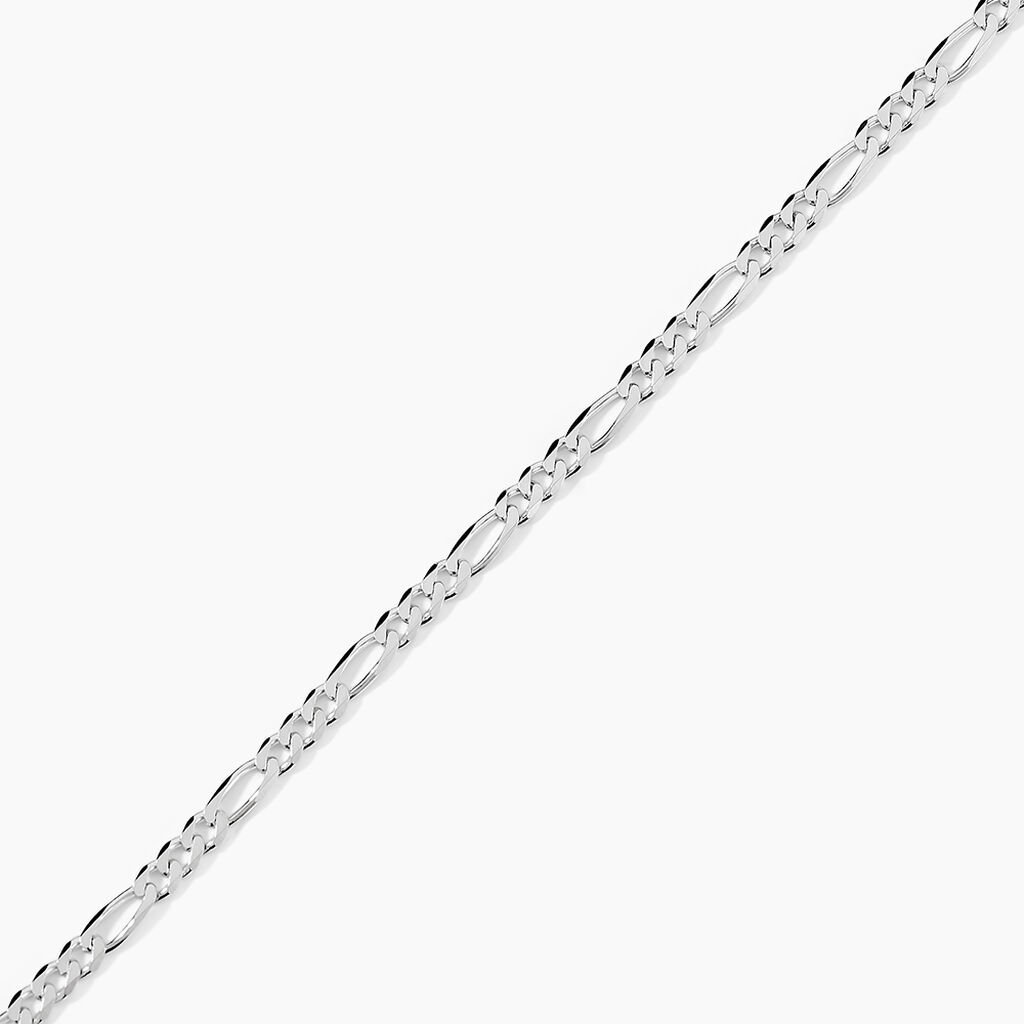 Bracelet Vivian Argent Blanc - Bracelets cha&icirc;ne Homme | Histoire d&rsquo;Or