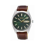 Montre Seiko Classique Vert Fonc&eacute; - Montres Homme | Histoire d&rsquo;Or