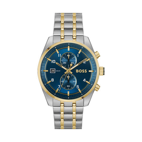 Montre Boss Skytraveller Bleu - Montres Homme | Histoire d&rsquo;Or