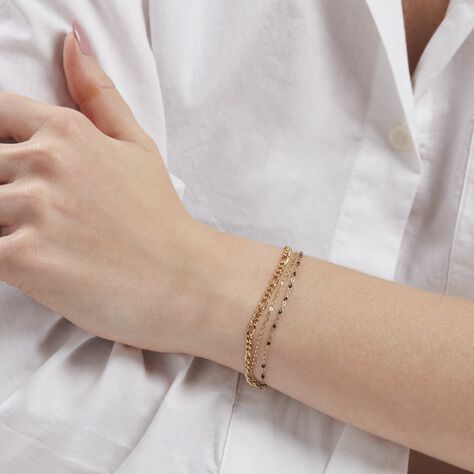 Bracelet Amala Acier Doré - Bracelets fantaisie Femme | Histoire d’Or