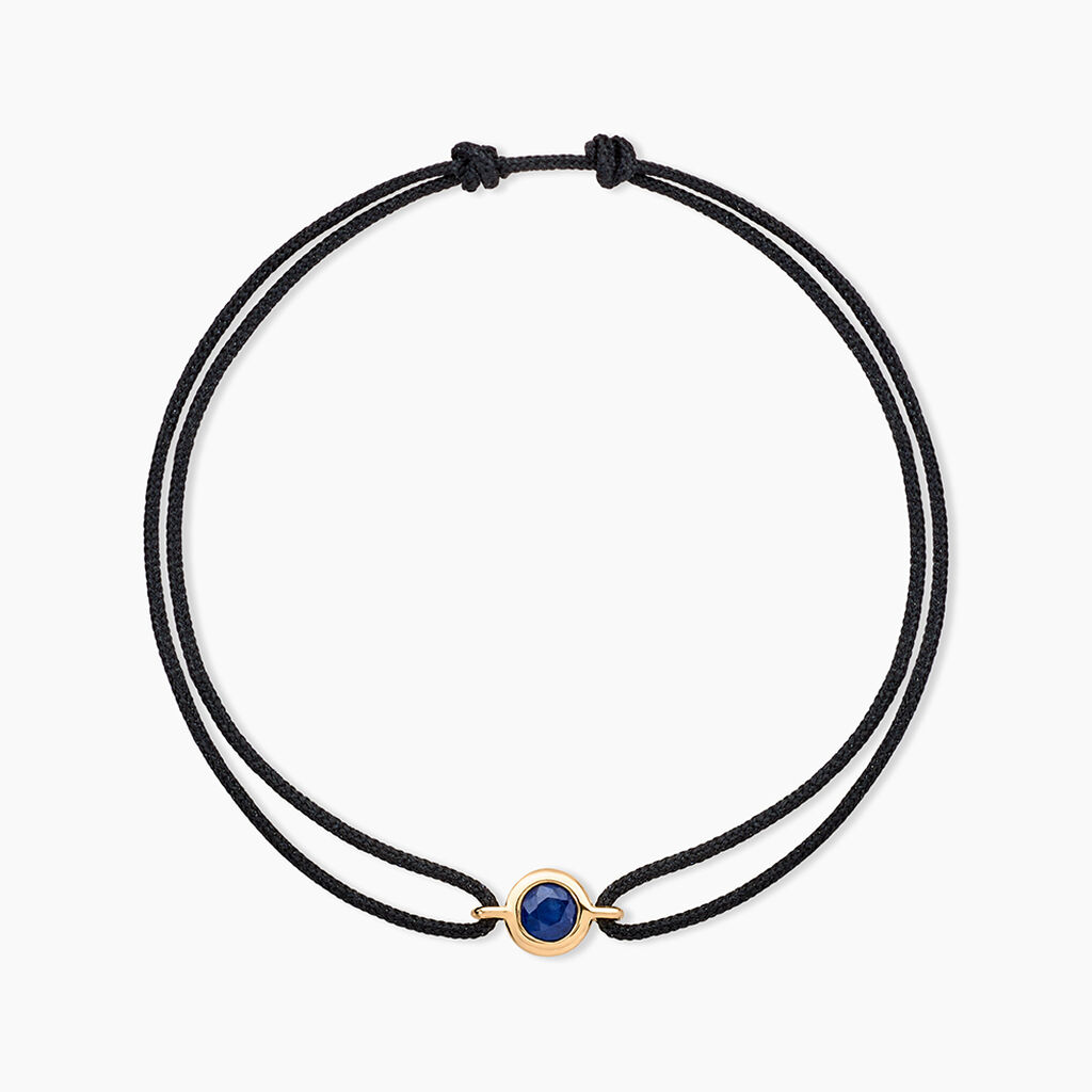 Bracelet Tere Or Jaune Saphir - Bracelets cordon Femme | Histoire d’Or