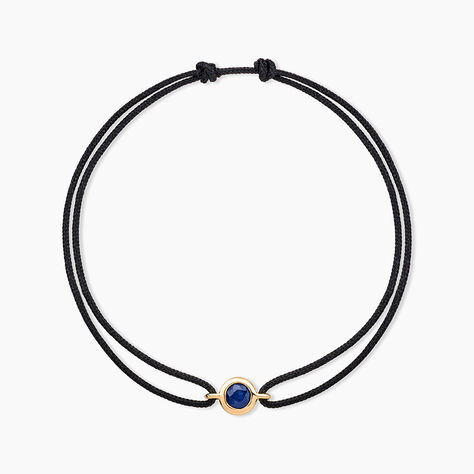 Bracelet Tere Or Jaune Saphir - Bracelets cordon Femme | Histoire d’Or