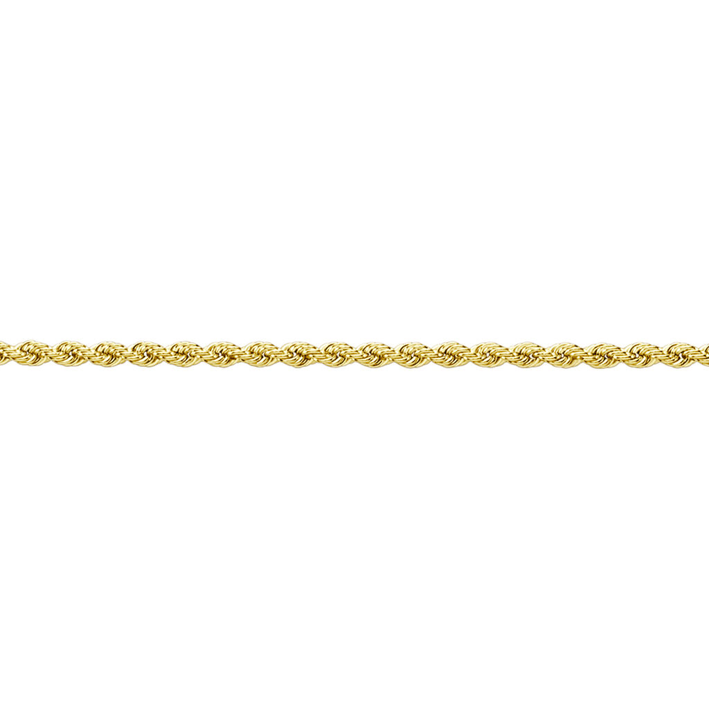 Bracelet Cordelia Maille Corde Or Jaune - Bracelets cha&icirc;ne Femme | Histoire d&rsquo;Or