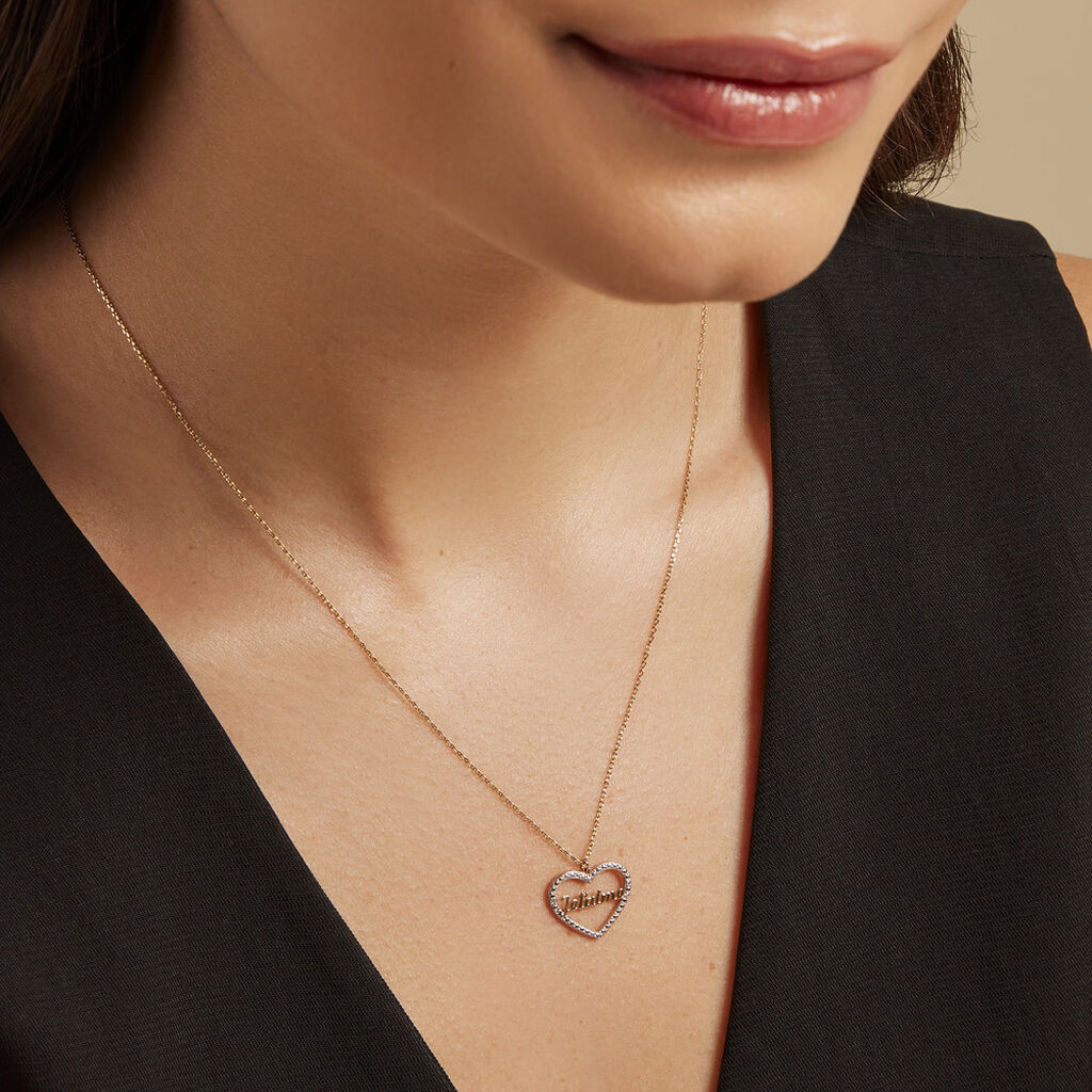 Collier Marzena Or Jaune Diamant - Colliers Femme | Histoire d’Or