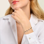 Bracelet Sunset Riviera Argent Dor&eacute; A L'Or 750/1000 Oxyde De Zirconium - Bracelets Femme | Histoire d&rsquo;Or