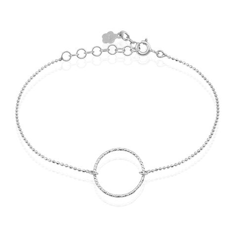 Bracelet Hibis Argent Blanc - Bracelets fantaisie Femme | Histoire d’Or