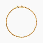 Bracelet Cordelia Argent Dor&eacute; A L'Or 750/1000 - Bijoux sans pierre Femme | Histoire d&rsquo;Or
