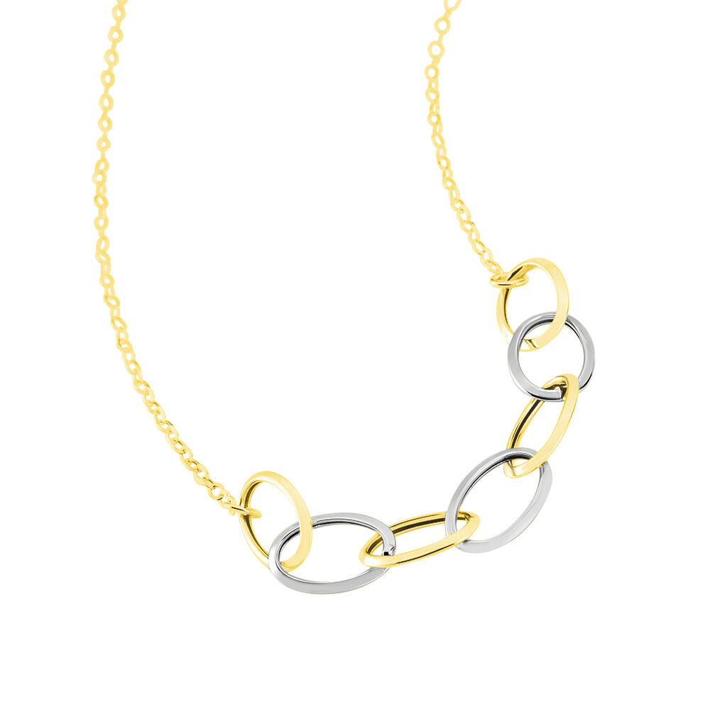 Collier Lucette Or Bicolore - Colliers Femme | Histoire d&rsquo;Or
