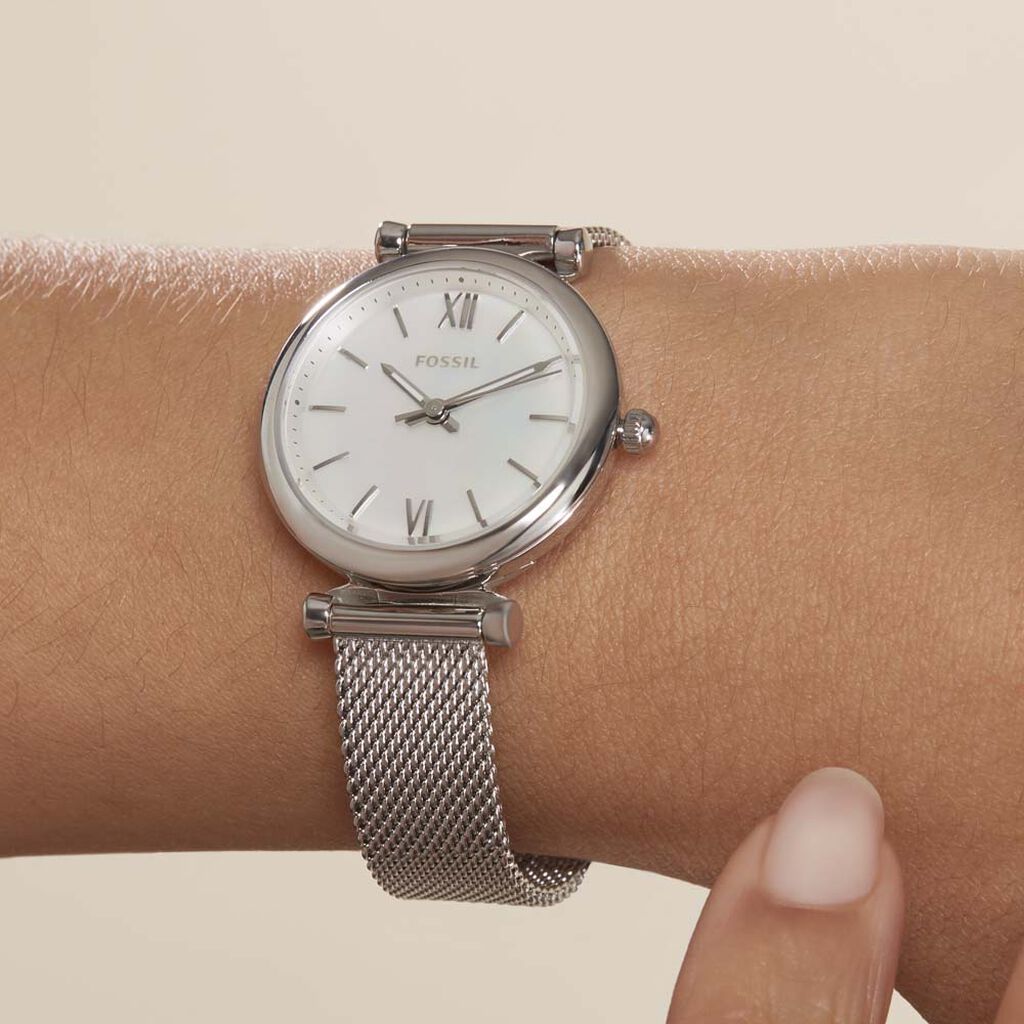 Montre Fossil Carlie Mini Nacre - Montres Femme | Histoire d’Or