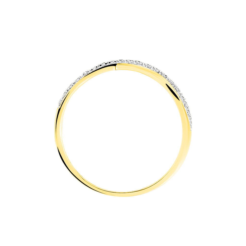 Collier Omnia Or Jaune Diamant - Bagues avec pierre Femme | Histoire d’Or