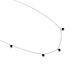 Collier Callias Argent Blanc Oxyde De Zirconium Noir - Colliers fantaisie Femme | Histoire d’Or