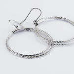 Boucles D'oreilles Pendantes Nadiona Argent Blanc - Boucles d'oreilles fantaisie Femme | Histoire d&rsquo;Or