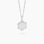 Collier Collette Argent Blanc - Sautoirs Femme | Histoire d&rsquo;Or