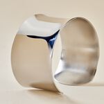 Bracelet Manchette Bento Acier Blanc - Bracelets manchettes Femme | Histoire d&rsquo;Or