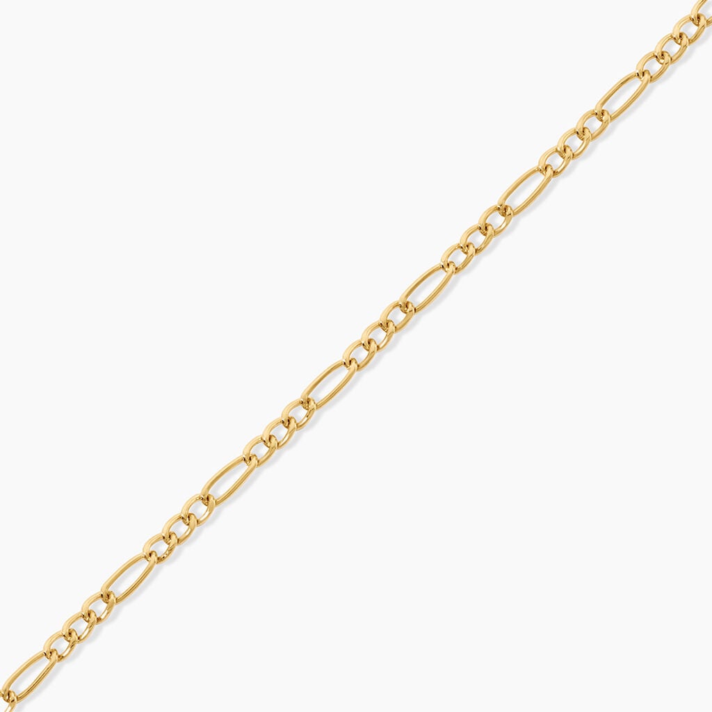 Bracelet Esma Argent Dor&eacute; A L'Or 750/1000 - Bijoux sans pierre Femme | Histoire d&rsquo;Or