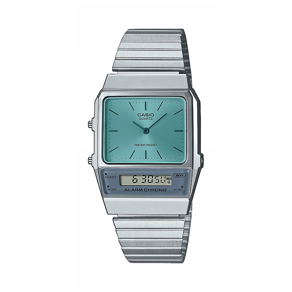 Montre Casio Collection Vintage Edgy Bleu - Montres Unisex | Histoire d’Or