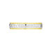 Alliance Romaine Demi Jonc Classique Or Bicolore - Alliances Unisex | Histoire d’Or