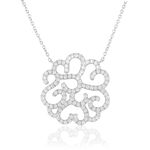 Collier Belambra Argent Blanc Oxyde De Zirconium - Colliers Femme | Histoire d&rsquo;Or
