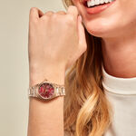 Montre Olivia Burton Mini Hexa Bordeaux - Montres Femme | Histoire d&rsquo;Or