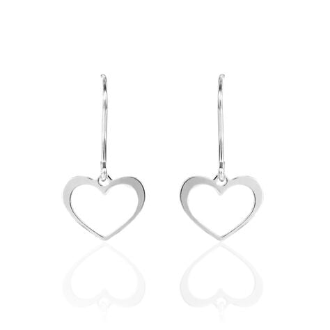 Boucles D'oreilles Pendantes Cosima Argent Blanc - Boucles d'oreilles fantaisie Femme | Histoire d&rsquo;Or