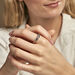 Bague Cassiope Argent Blanc - Bagues fantaisie Femme | Histoire d’Or