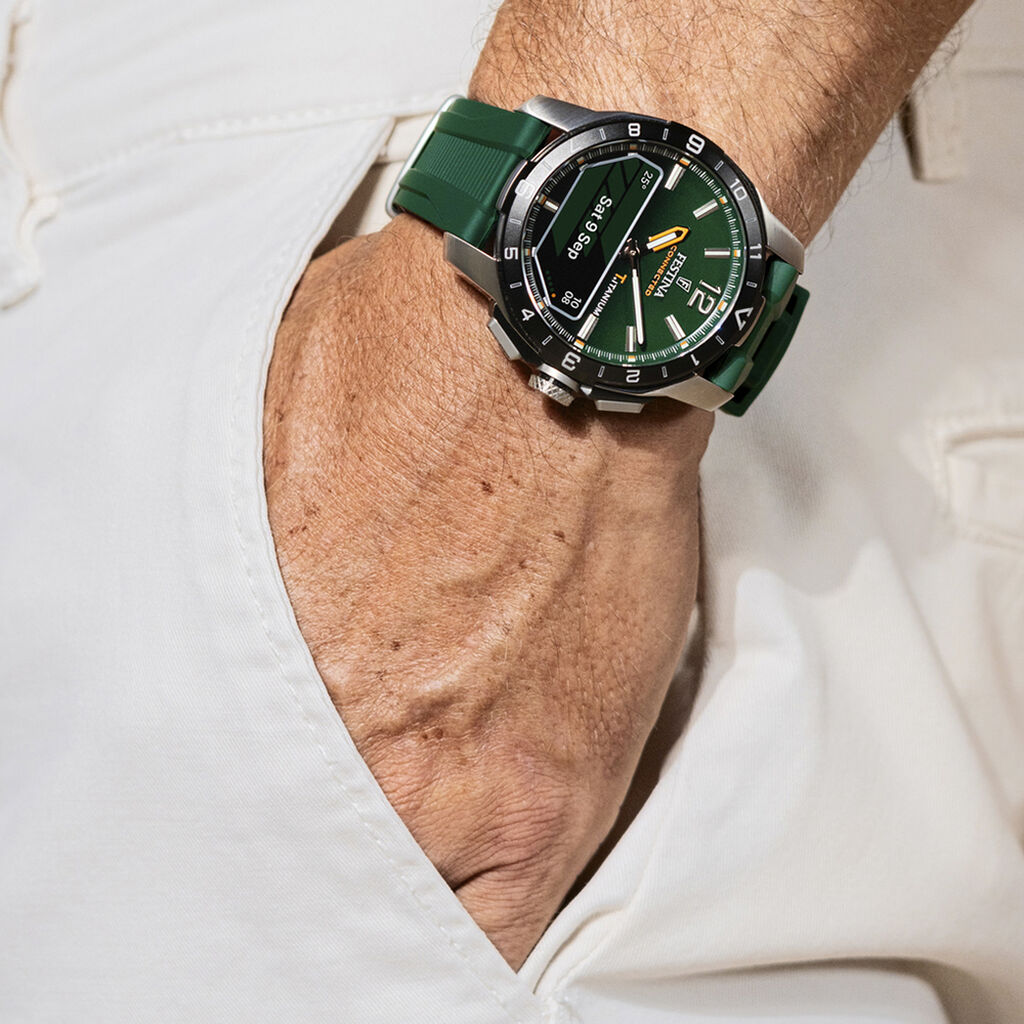 Montre Connectée Festina Connected Vert - Montres connectées Famille | Histoire d’Or