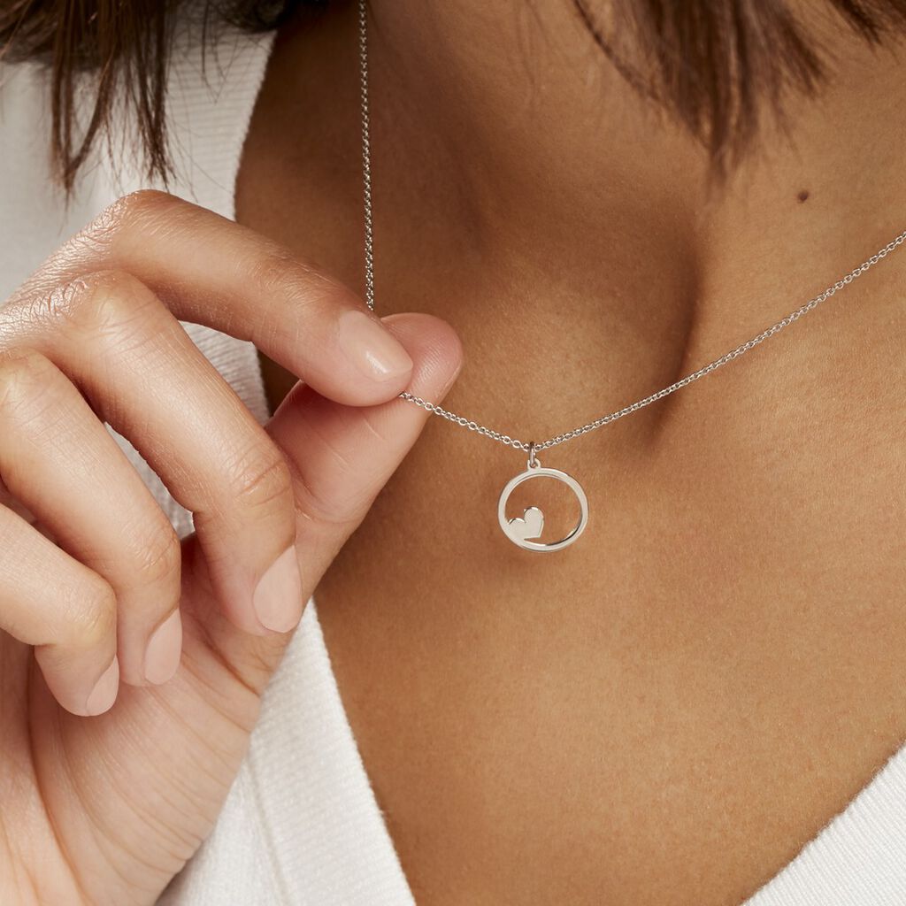 Collier Joya Argent Blanc - Colliers fantaisie Femme | Histoire d’Or