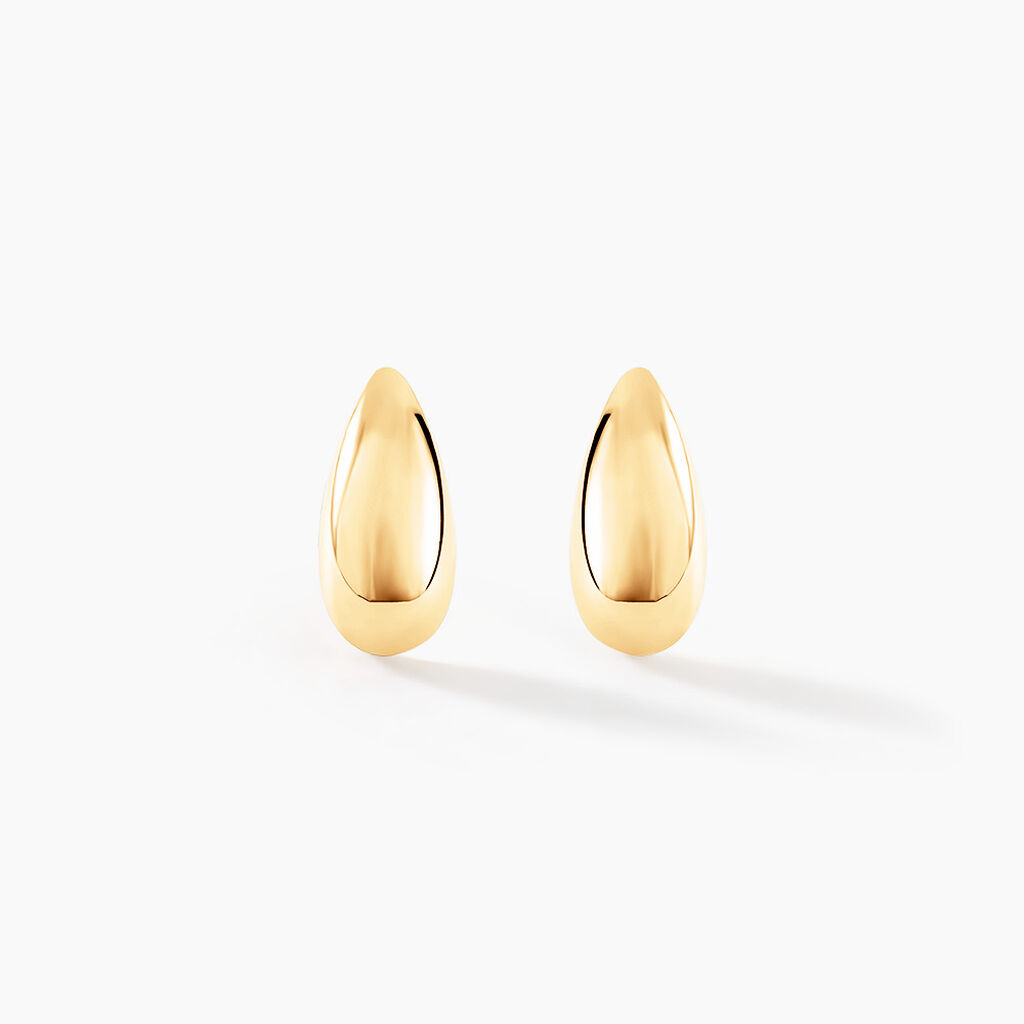 Boucles D'oreilles Puces Lani Or Jaune - Clous d'oreilles Femme | Histoire d’Or