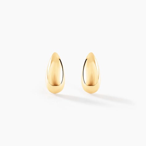 Boucles D'oreilles Puces Lani Or Jaune - Clous d'oreilles Femme | Histoire d’Or