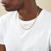 Collier William Plaqué Or Jaune - Chaines Homme | Histoire d’Or