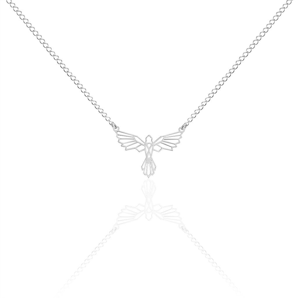 Collier Sevinc Argent Blanc - Colliers fantaisie Femme | Histoire d&rsquo;Or