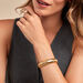 Bracelet Jonc Dafnie Acier Jaune - Bracelets Femme | Histoire d’Or