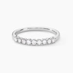 Alliance Hera Or Blanc Diamant - Alliances Femme | Histoire d&rsquo;Or