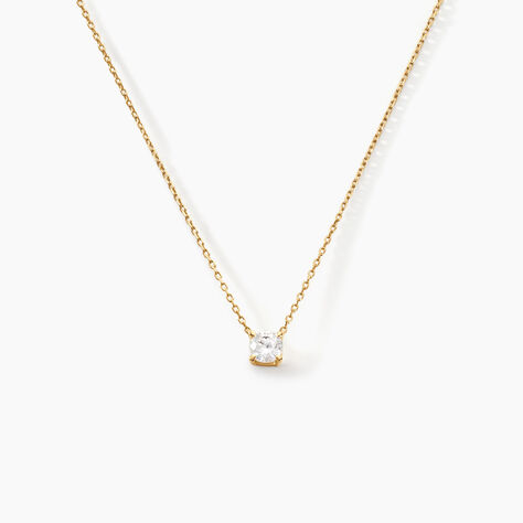 Collier Ponama Or Jaune Oxyde De Zirconium - Colliers Femme | Histoire d’Or