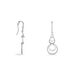 Boucles D'oreilles Pendantes Greta Argent Blanc - Boucles d'oreilles fantaisie Femme | Histoire d’Or
