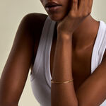 Bracelet Jonc Sigurd Argent Dor&eacute; A L'Or 750/1000 - Bracelets joncs Femme | Histoire d&rsquo;Or