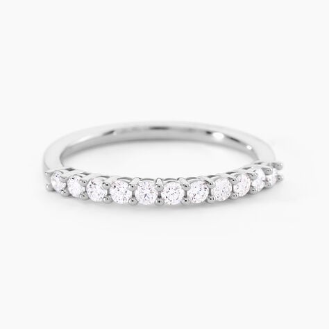 Alliance 1090 Or Blanc Diamant - Alliances 18 carats Femme | Histoire d&rsquo;Or