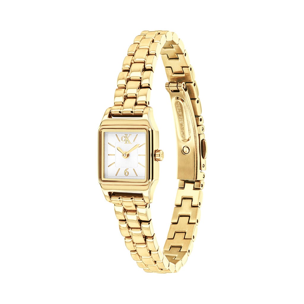 Montre Calvin Klein Soft Form Blanc - Montres Femme | Histoire d&rsquo;Or