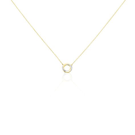 Collier Or Jaune Pamila Diamant - Colliers Femme | Histoire d’Or