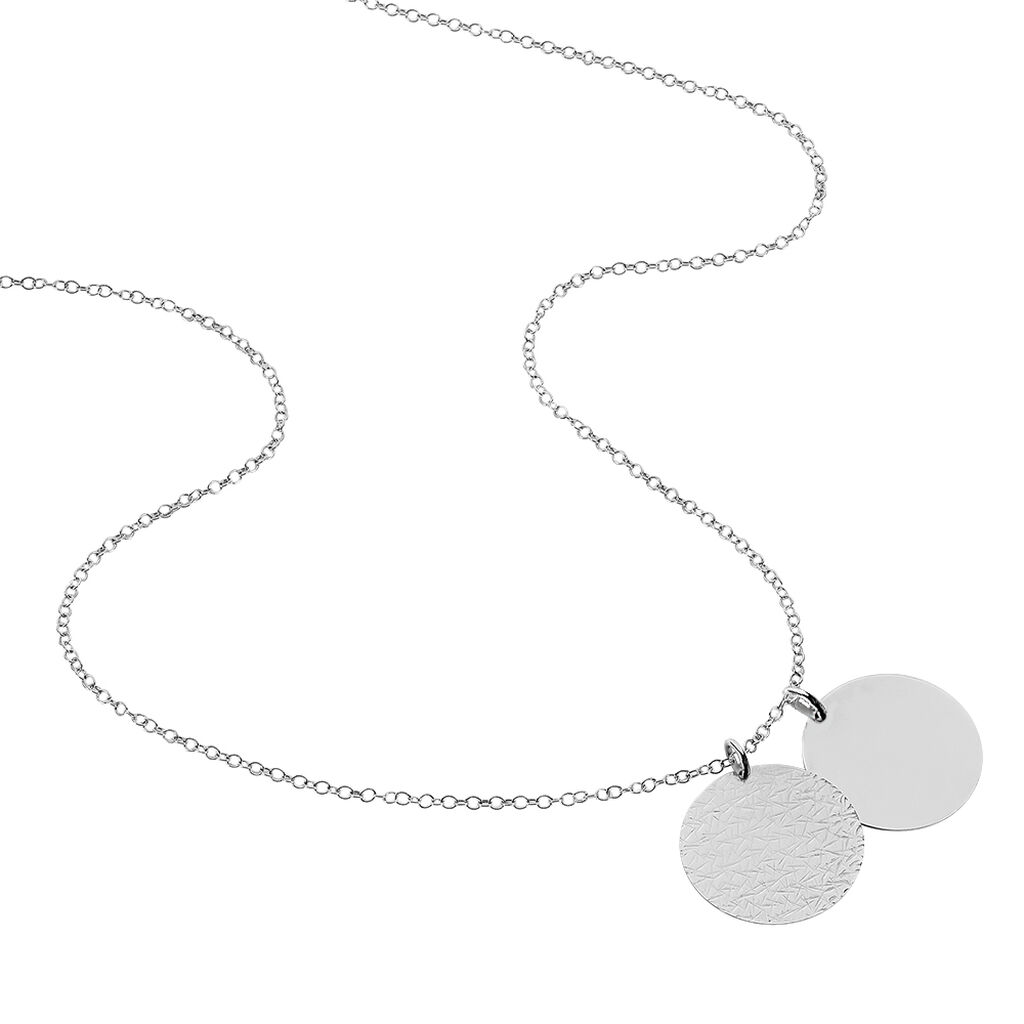 Collier Almira Argent Blanc - Colliers fantaisie Femme | Histoire d’Or